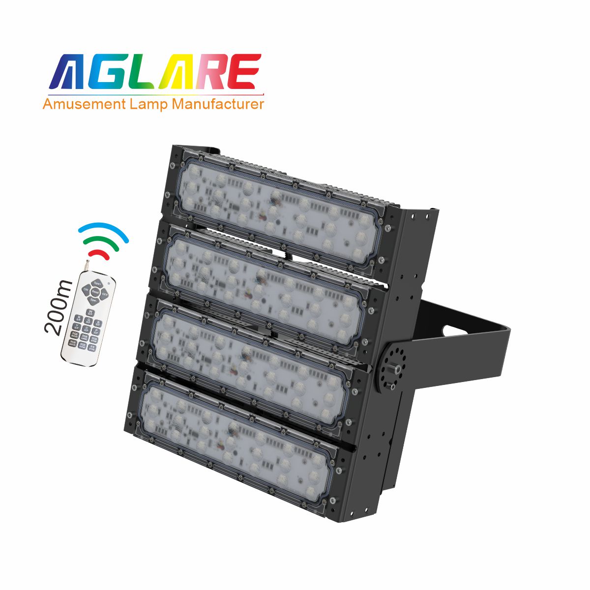 200W RGB彩色投光灯,变色户表射灯带？仄